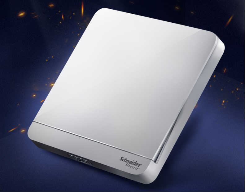 施耐德开关插座 绎尚白色家用